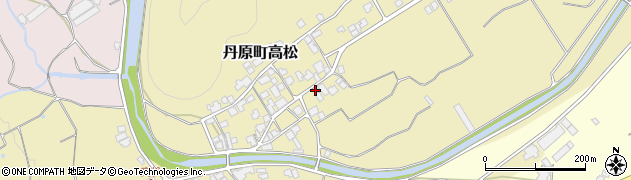 愛媛県西条市丹原町高松甲-1309周辺の地図