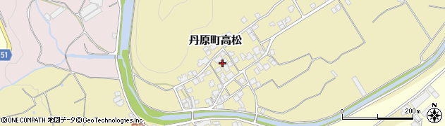 愛媛県西条市丹原町高松甲-1335周辺の地図