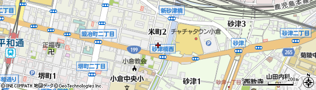 九州電力株式会社　北九州電力センター周辺の地図