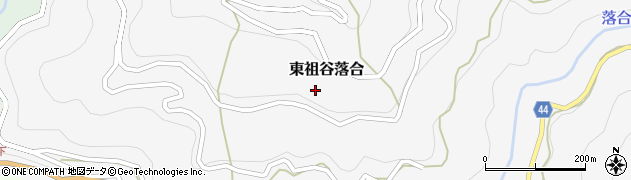 徳島県三好市東祖谷落合251周辺の地図