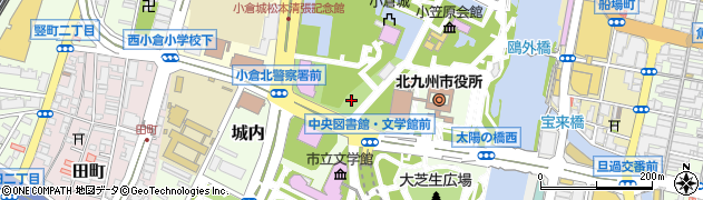 勝山公園周辺の地図