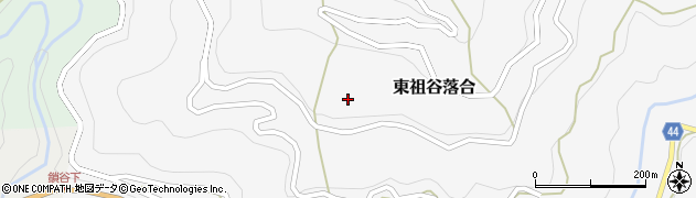 徳島県三好市東祖谷落合241周辺の地図