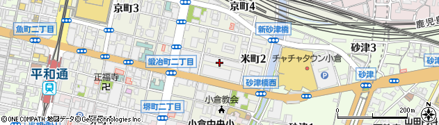 チクシ電気株式会社　北九州営業所周辺の地図