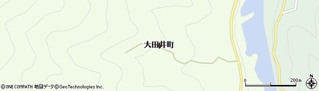 徳島県阿南市大田井町周辺の地図