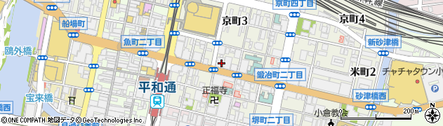 キヤノンシステムアンドサポート株式会社北九州営業所周辺の地図