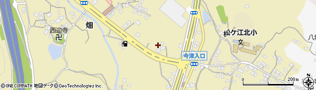 福岡県北九州市門司区畑393周辺の地図