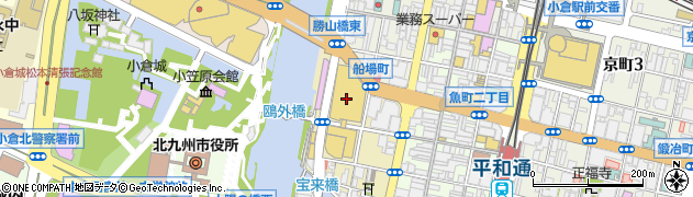 ANTENOR 小倉井筒屋店周辺の地図