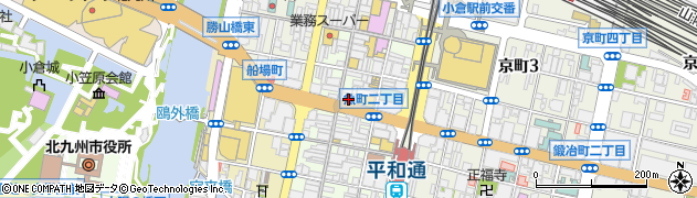 カラオケまねきねこ　小倉魚町店周辺の地図