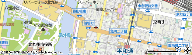 みずほ銀行北九州支店 ＡＴＭ周辺の地図