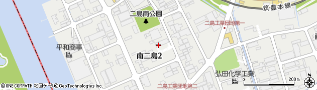 光洋金属工業株式会社　二島工場周辺の地図