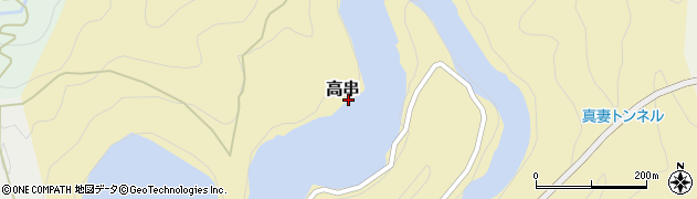 和歌山県印南町（日高郡）高串周辺の地図