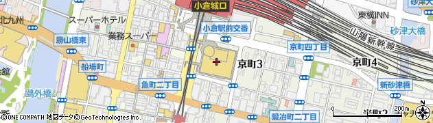 ほけんの窓口　小倉駅前店周辺の地図