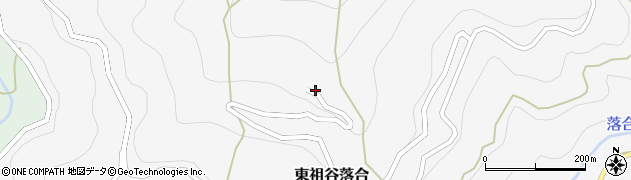 徳島県三好市東祖谷落合291周辺の地図