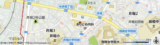 ハローデイ井堀店周辺の地図