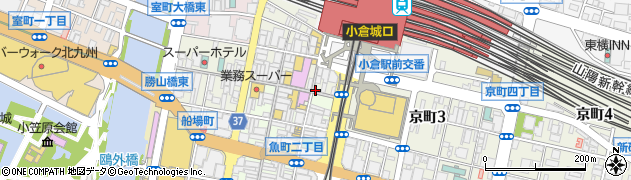 クラウン製パン株式会社　ブランジェリークラウン京町店周辺の地図