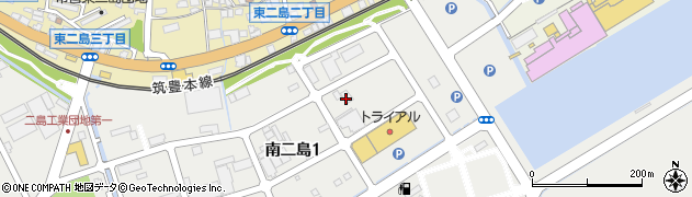 株式会社八幡運輸若松営業所周辺の地図