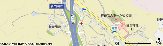福岡県北九州市門司区畑1001周辺の地図