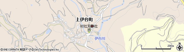愛媛県松山市上伊台町134周辺の地図