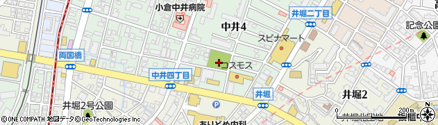 錦ヶ丘公園周辺の地図