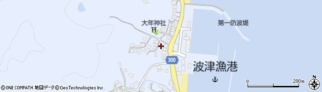 福岡県遠賀郡岡垣町波津730周辺の地図