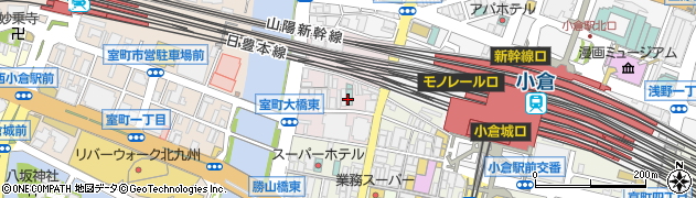 リコホテル小倉周辺の地図