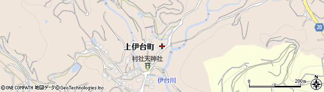 愛媛県松山市上伊台町133周辺の地図