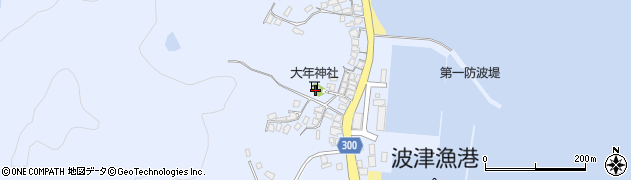 福岡県遠賀郡岡垣町波津791周辺の地図