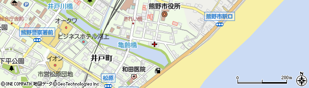有限会社熊野プロパン周辺の地図
