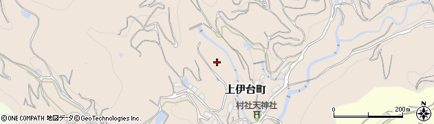 愛媛県松山市上伊台町周辺の地図