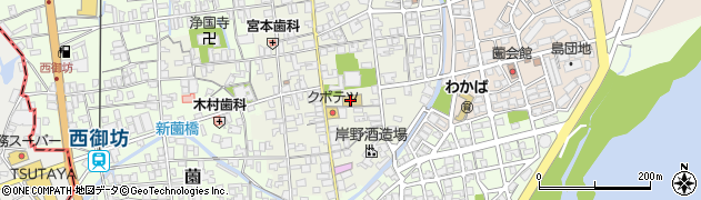 本願寺日高別院周辺の地図