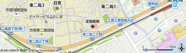 疋田医院周辺の地図