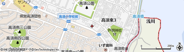シーズ鎌倉学園高須校周辺の地図