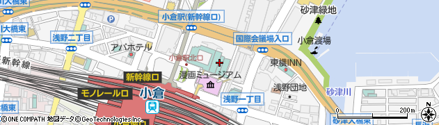 ＷＤＢ株式会社　北九州支店周辺の地図