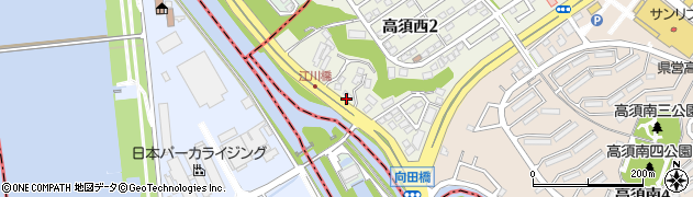 阿蘇 高須店周辺の地図