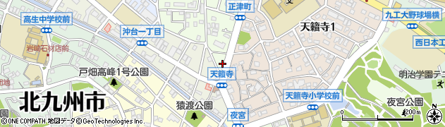 松島・鍼・灸院周辺の地図