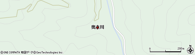 徳島県勝浦町（勝浦郡）棚野（奥立川）周辺の地図