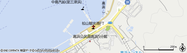松山観光港ＦＴ（石崎汽船）周辺の地図