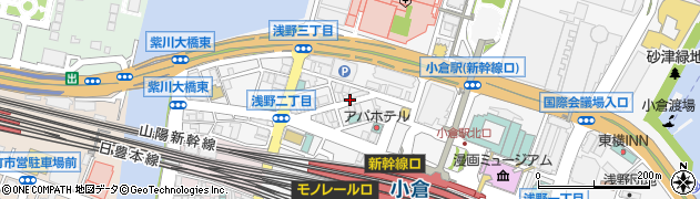 有限会社豊後乃里　北九州営業所周辺の地図