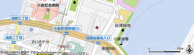 ミサワホーム九州株式会社北九州支店　小倉営業所周辺の地図