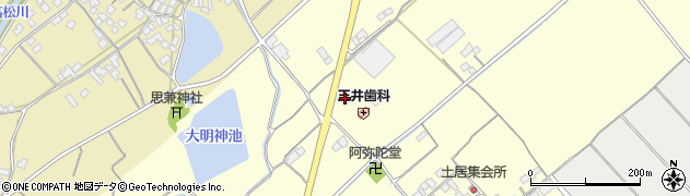愛媛県西条市丹原町北田野771周辺の地図