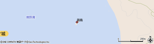 箱島周辺の地図