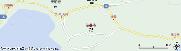 法善寺周辺の地図