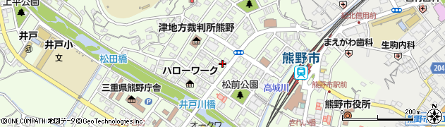 ビジネスホテル平谷周辺の地図