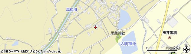 愛媛県西条市丹原町高松甲-628周辺の地図