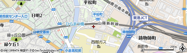 福岡県北九州市小倉北区鋳物師町9周辺の地図