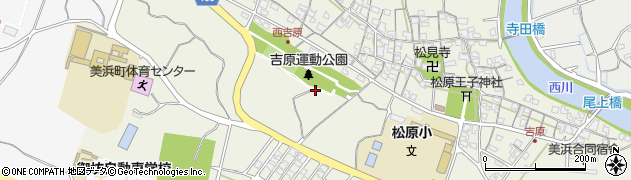 吉原公園周辺の地図