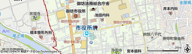 紀陽銀行御坊駅前支店周辺の地図