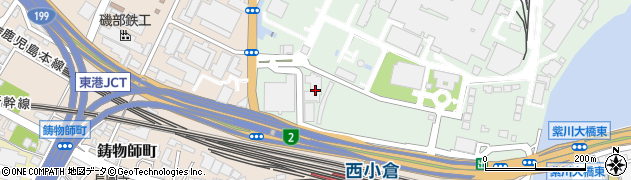 住友林業株式会社　小倉展示場周辺の地図