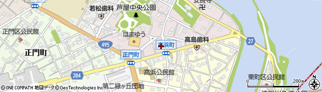宇津理容館周辺の地図