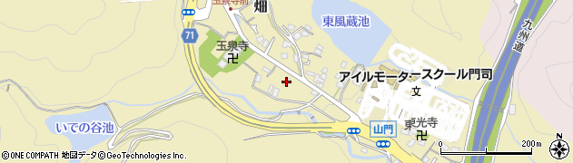 鎮西門司港運送　新門司営業所周辺の地図
